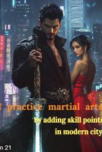 I practice martial arts by adding skill points in modern city
